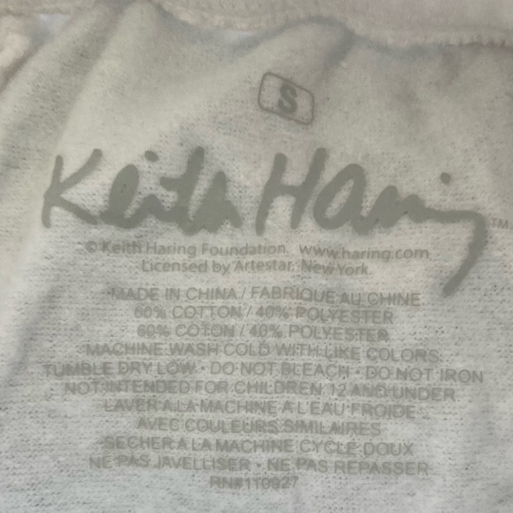 Keith Haring Sweatpants Joggers size S unisex - Picture 3 of 3